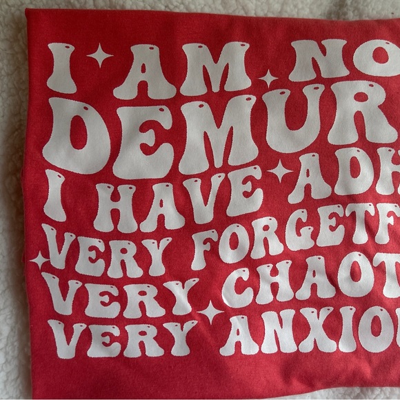 Gildan Red Heavy Cotton T-Shirt - Picture 3 of 4